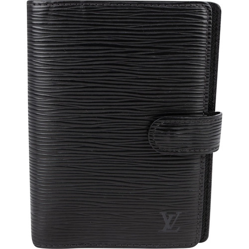 Louis vuitton noir epi - louis, leather