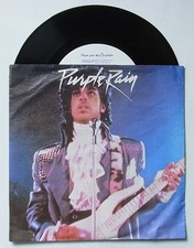 7" Vinyl Single : PRINCE and The Revolution 'Purple rain' + 'God' - 1984