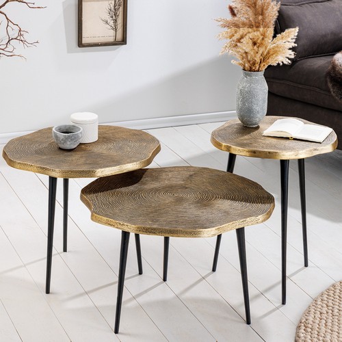 3er set beistelltische organic - set,