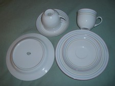 Arzberg Harmony Harmonie Form 1382: 2 x Kaffee-Gedeck: Tasse, Kuchenteller, Unt.