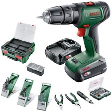 Bosch Home and Garden Universal Impact 18V  -Akku-Schlagbohrmaschine  inkl. L...