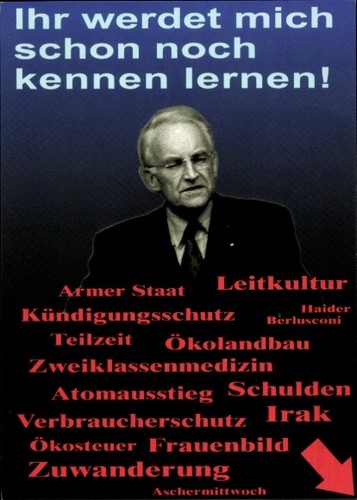Künstler klaus staeck - klaus,