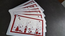 Weihnachtliche Tischsets, Platzsets