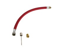 Ventilverlängerung Fahrrad plus Adapter für Fahrradventile und Bälle, AS112a