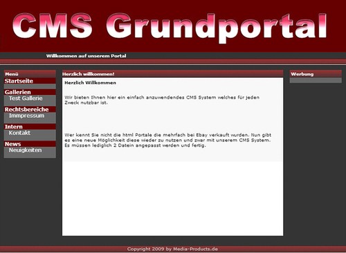 Cms grundportal php - grundportal, php-script