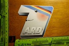 Alter Aufkleber Fernsehen Sender TV Sendung ARD Das Erste Eins (CC)