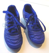 Fussballschuhe mit Stollen, New Balance, blau, Grösse 30