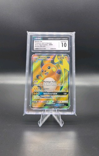 Raichu sm90 promo cgc 10 - promo,