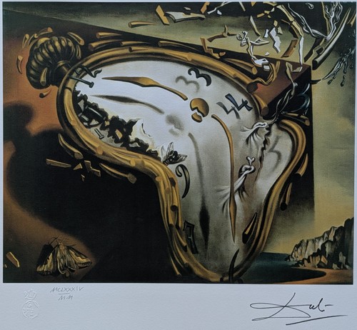 Salvador dali montre molle - dali,