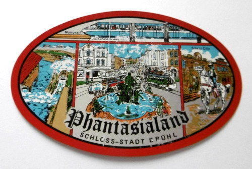 Werbe aufkleber phantasialand - werbe-aufkleber,