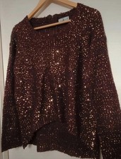 Coole Glitzer Langarmshirt
