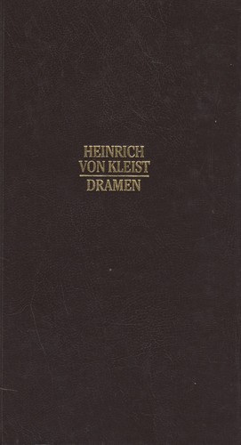 Heinrich von kleist dramen - von,