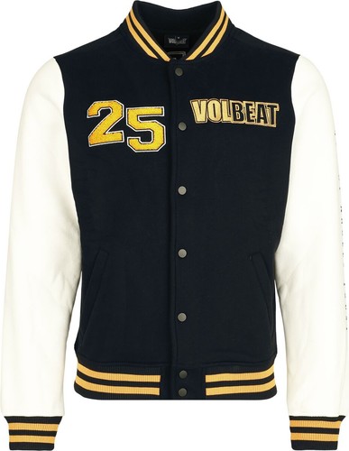 Volbeat collegejacke herren - volbeat,