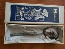 sehr schöner Sahne Löffel von Arkadia/versilbert