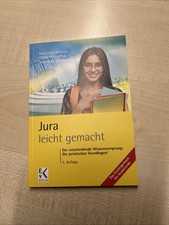 Jura leicht gemacht Jura Studium 5. Auflage
