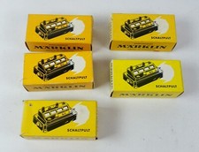 5 Stück Märklin 7210 LEERKARTONS Stellpult Schaltpult SET H0 OVP Leerverpackung
