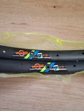 Retro Vintage Fahrradteile WOLBER AT20 FELGEN 26" 32H MTB Drahtreifen Felgenp...