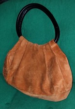 Nannini Leder Handtasche Vintage 70er 80er Tasche Mid Century Henkeltasche 