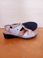 Finn Comfort Damen Sandalen Leder creme neu