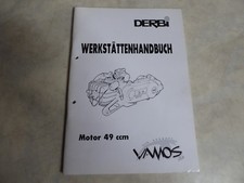 Werkstatthandbuch Derbi Motor 49 ccm im Motorroller Vamos
