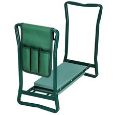 SPRINGOS Kniebank für Gartenarbeit Arbeitshocker mit Seitentasche