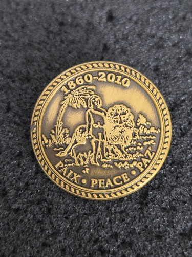 1860 2010 paix peace - ➔,