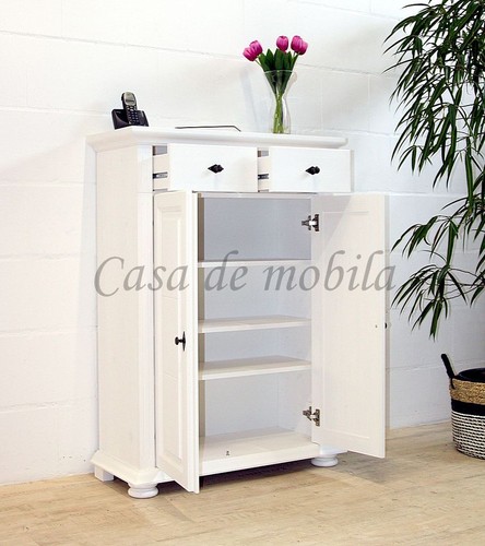 Massivholz schuhschrank mona - massivholz,