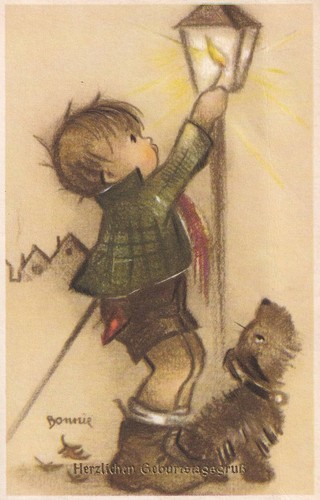 Künstler geburtstag - kÜnstler-ak,