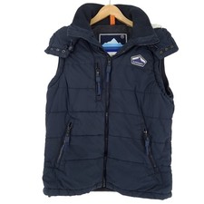 Superdry Gilet Bodywarmer Weste Jacke Herren Kapuze Oh5 Größe 2XL