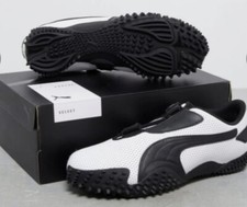 Puma Mostro White Perf Leather