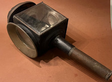 Antik Kutscher Schlitten Lampe