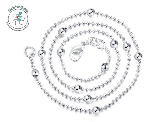 Halskette kugeln sterling - halskette,