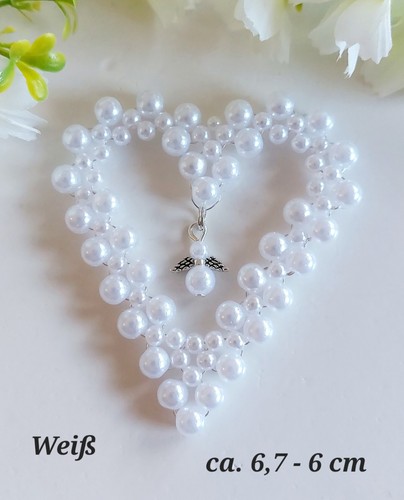 Herz mit perlen - herz,