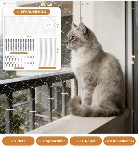 Golgner katzennetz für balkon - für,