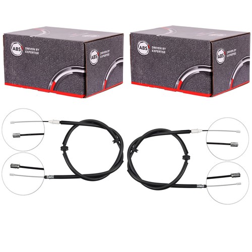 S handbremsseile - 2x,