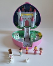 Polly Pocket Starlight Castle Herz Schloss 100% komplett Bluebird 1992