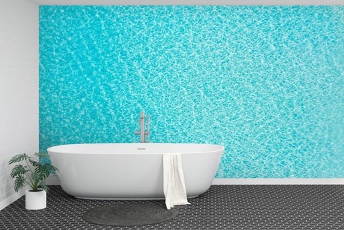 Wasser muster q6381 - 3d, tapete