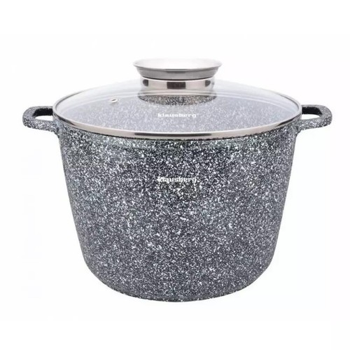 Marmorierter topf mit - marmorierter,