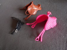 Barbie Pferdesattel 3 x - Konvolut - Top