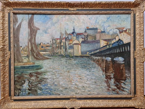 ölgemälde alvin stöhr - Ölgemälde,
