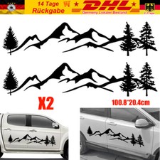 2x Aufkleber 100cm Wohnwagen