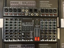 Мікшер LOMEHO AM-GT8 8-канальний мікшер з 99 DSP-ефектами, USB/Bluetooth, 48 В