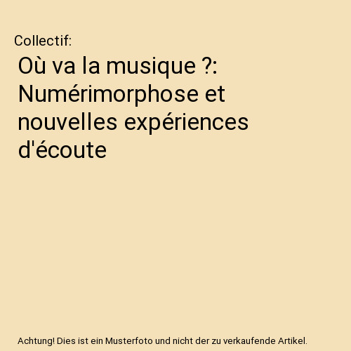 Où musique - la,