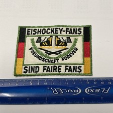 Aufnäher Eishockey Fans Sind Faire Fans Freundschaft Forever