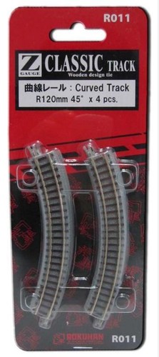 Rokuhan r011 gleis gebogen - r011,