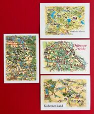4 x DDR AK um 1980/84/88 Gransee Fürstenberg, Märkische Schweiz   ( 144349