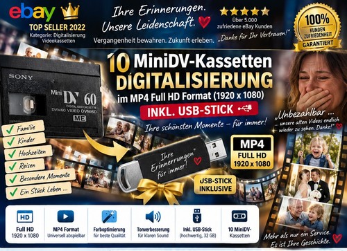 Minidv kassetten - 10,