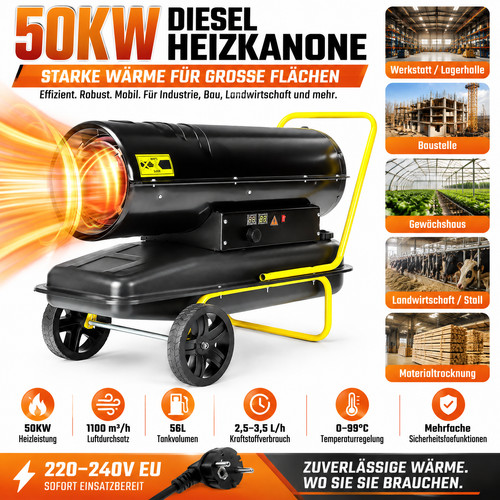 50kw diesel heizkanone - 50kw,