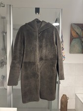 Furry Lammfellmantel Wendemantel Braun 40 L M Wie Neu Shearling Lamb Fur Coat