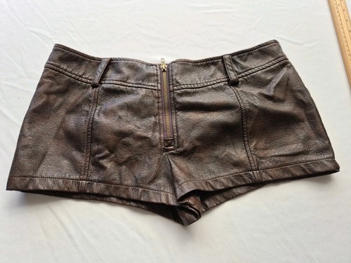 Damen scheinleder shorts sheon - scheinleder,